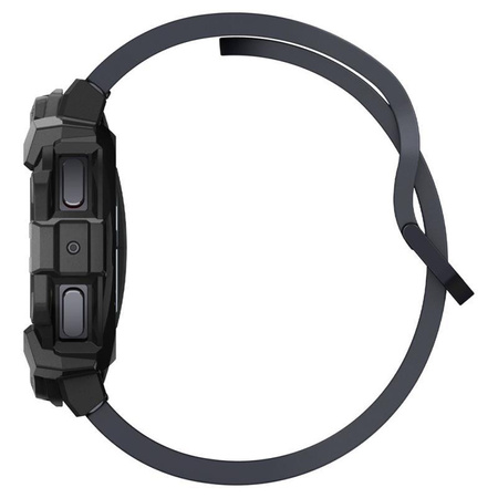 Spigen Rugged Armor - Case for Samsung Galaxy Watch 7 44 mm (Matte Black)