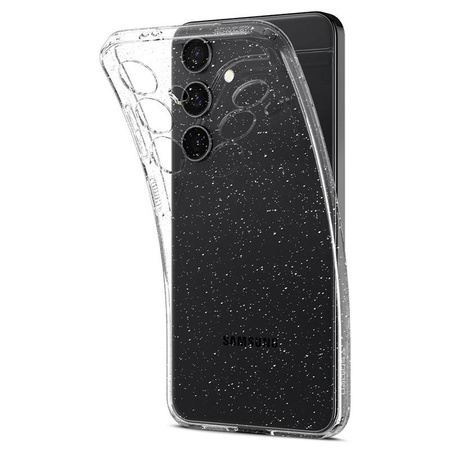 Spigen Liquid Crystal Glitter - tok Samsung Galaxy S24 készülékhez (átlátszó)