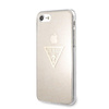 Guess Solid Glitter Triangle - Coque iPhone 8 / 7 (Or)