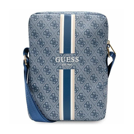 Guess 4G Stripes Tablet Bag - 10" Tablet Bag (Blue)