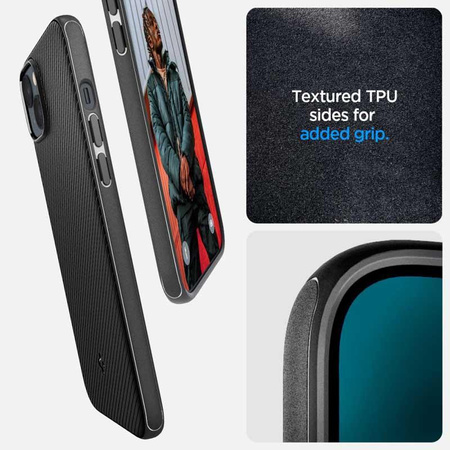 Spigen Mag Armor - Hülle für iPhone 15 Plus / iPhone 14 Plus (Schwarz)