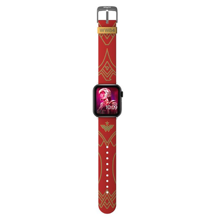 DC Comics - Band for Apple Watch 38/40/41/42/44/45/49 mm (Wonder Woman 1984: Crimson Armor)