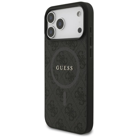Guess 4G Ring Classic Logo MagSafe - iPhone 17 Pro Max Case (black)