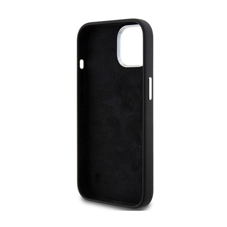 BMW Signature Liquid Silicone MagSafe - pouzdro pro iPhone 15 (černé)
