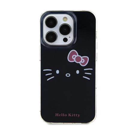 Hello Kitty IML Kitty Face - pouzdro pro iPhone 13 Pro (černé)