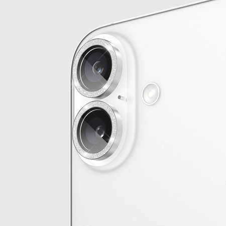 Case-Mate Aluminum Ring Lens Protector Twinkle do iPhone 16 / 16 Plus – Stylowa Ochrona Obiektywu