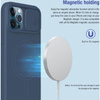 Nillkin CamShield Silky Magnetic - Pouzdro na Apple iPhone 12 / 12 Pro s krytem fotoaparátu (Matcha Green)