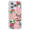 Rifle Paper Clear MagSafe - Gold Decorated iPhone 14 Pro Case (Rose Garden)