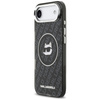 Etui do iPhone Air do MagSafe Karl Lagerfeld Oryginalne Czarne Eleganckie
