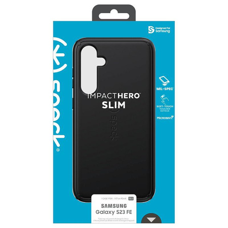 Speck ImpactHero Slim - Étui Samsung Galaxy S23 FE (Noir)