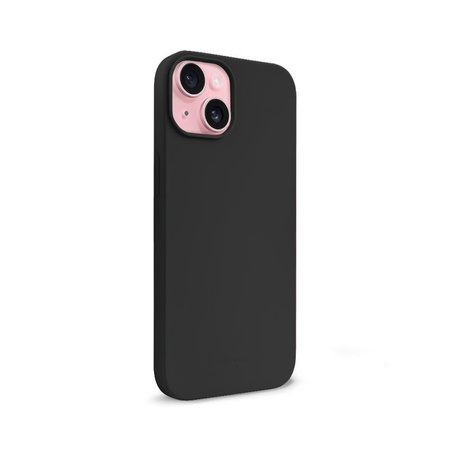 Crong Color Cover - Coque pour iPhone 15 (noir)