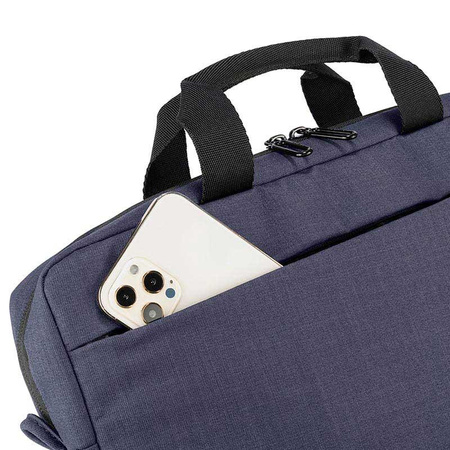 Tucano Stop Bag - Sacoche pour MacBook Pro 14" / ordinateur portable 13" / 14" (bleu marine)
