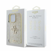 Coque Guess Fixed Glitter Big 4G - iPhone 16 Pro Max (Or)