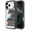 BMW M IML Metal Buttons Tricolor Lines MagSafe - Case iPhone 17 Pro (anthracite)