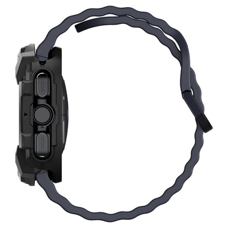 Spigen Rugged Armor - Gehäuse für Samsung Galaxy Watch Ultra 47 mm (Mattschwarz)