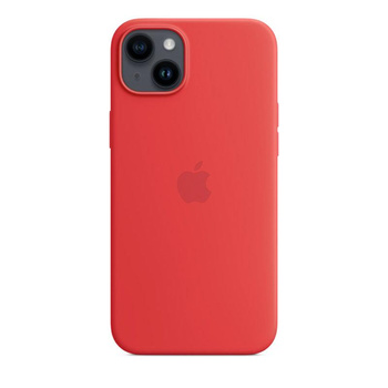 Apple szilikon tok - Szilikon MagSafe-val iPhone 14 Plus készülékhez (TERMÉK)VÖRÖS