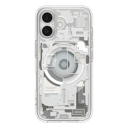 ETUI DO IPHONE 17 do MAGSAFE SPIGEN ULTRA HYBRID ORYGINALNE MAGNETYCZNE