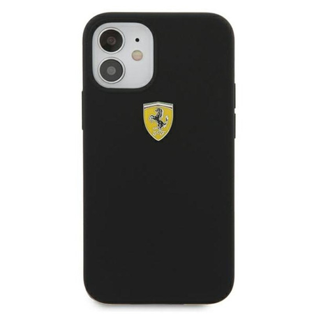 Ferrari On Track Silicone - iPhone 12 mini case (black)