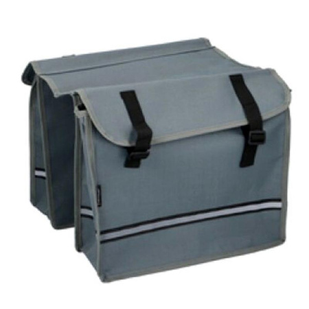 Dunlop - Bike rack bag / pannier large 26 l (Gray)