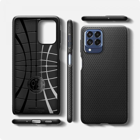 Spigen Liquid Air - Gehäuse für Samsung Galaxy M53 5G (Schwarz)