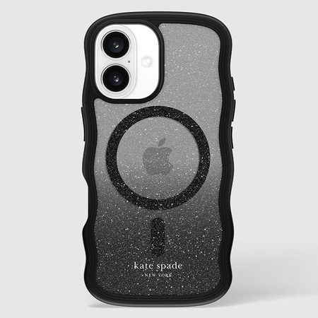 Kate Spade New York Wavy MagSafe - Hülle für iPhone 16 (Nightfall)