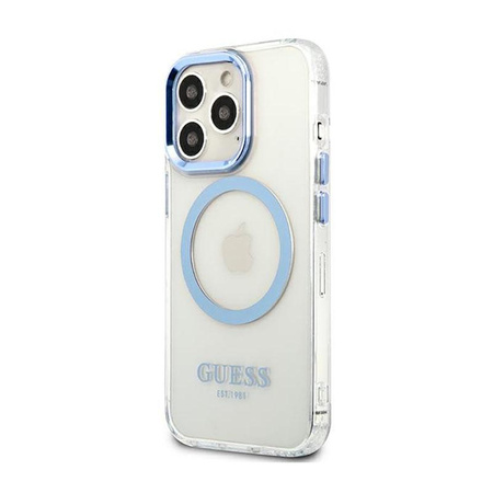 Guess Metal Outline Magsafe - iPhone 13 Pro Case (transparent)