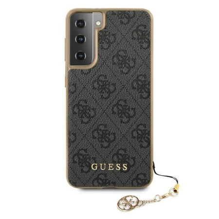 Guess 4G Charms Kollektion - Samsung Galaxy S21+ Tasche (grau)