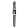 Karl Lagerfeld Saffiano Karl Head - Bracelet pour Apple Watch 38/40/41 mm (argent)
