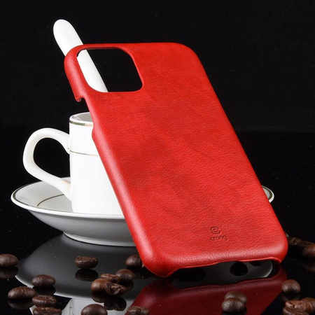 Crong Essential Cover - Custodia per iPhone 11 Pro Max (Rosso)