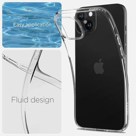 Spigen Liquid Crystal - tok iPhone 15 Plus készülékhez (átlátszó)