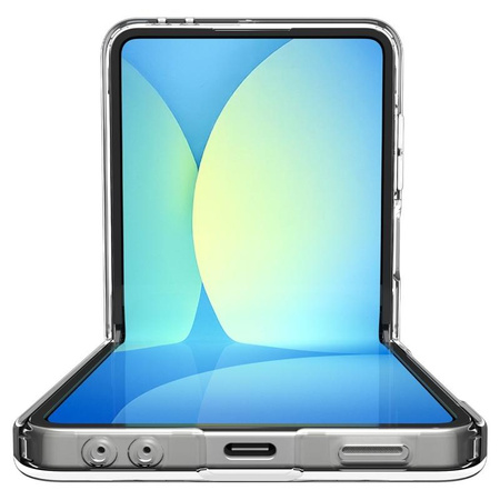 Spigen Ultra Hybrid Pro MagSafe - Case for Samsung Galaxy Z Flip 7 (Clear/White)