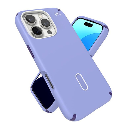 Pouzdro Speck Presidio2 Pro ClickLock & MagSafe - iPhone 16 Pro (Future Lavender / Cassis Purple / White)