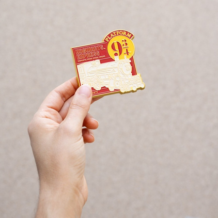 Harry Potter - Magnet na ledničku s platformou 9 3/4 (7x7 cm)