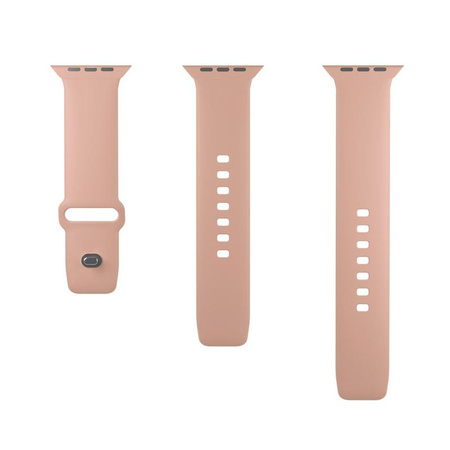 PURO ICON - Elastisches Armband für Apple Watch 38/40/41 mm (S/M & M/L) (Dusty Pink)