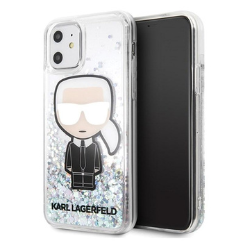 Karl Lagerfeld Glitter Iridescent Iconic - Coque iPhone 11