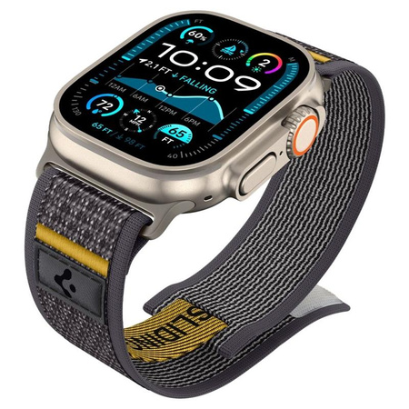 Spigen Athlex Air - Bracelet pour Apple Watch 44/45/46/49 mm (Active Gray)