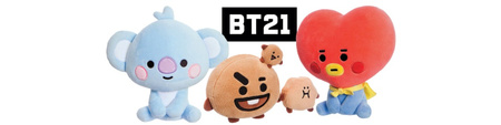 BT21 - Set mit 3 KOYA-Notizbüchern im A6-Format
