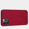 Nillkin Qin Leather Case - Coque pour Apple iPhone 12 Pro Max (Rouge)