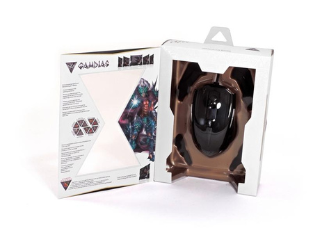 Gamdias Hades Laser - Souris gamer avec panneaux interchangeables (8200 DPI)