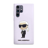Karl Lagerfeld Silikonové pouzdro NFT Ikonik - Samsung Galaxy S23 Ultra (fialové)