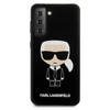 Karl Lagerfeld Fullbody Silicone Iconic - Etui Samsung Galaxy S21 (Czarny)