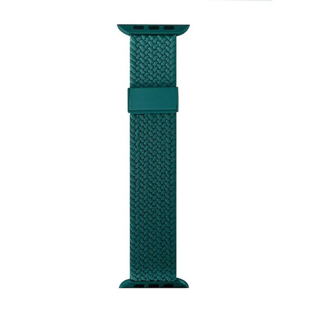 Bracelet Puro Loop - Bracelet tressé pour Apple Watch 38/40/41 mm (vert)