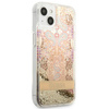 Guess Liquid Glitter Paisley - Coque iPhone 13 (Or)
