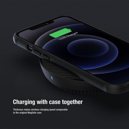 Nillkin Super Frosted Shield Magnetic - pouzdro pro Apple iPhone 12 Mini (modré)