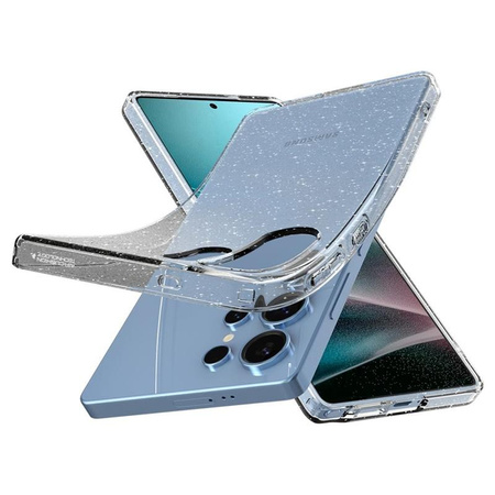 Spigen Liquid Crystal Glitter - tok Samsung Galaxy S25 Ultra (átlátszó)