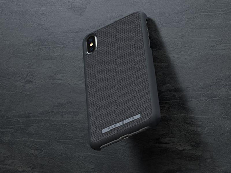 Nordic Elements Original Idun - Material Case for iPhone Xs Max (Dark Grey)