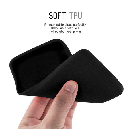 Crong Soft Skin Cover - pouzdro pro iPhone Xs Max (černé)