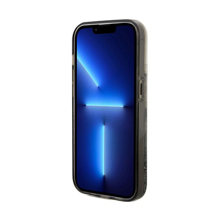 Karl Lagerfeld Liquid Glitter Choupette - Hülle für iPhone 14 Pro Max (Transparent)