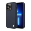 BMW Liquid Silicone Case Metal Logo MagSafe - pouzdro pro iPhone 14 Pro (Navy Blue)