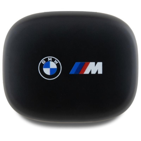 BMW Printed Logos - Bluetooth TWS Kopfhörer ENC + Ladeetui (Schwarz)